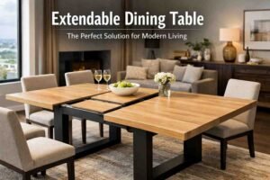 Extendable Dining Table Smart Space Furniture for Modern Homes