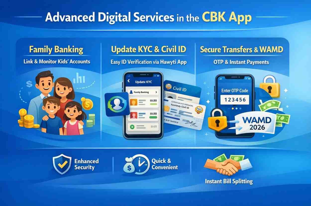 Advanced Digital Services in the CBK App