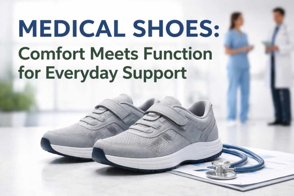 Medical Shoes Comfort Meets Function for Everyday Support
