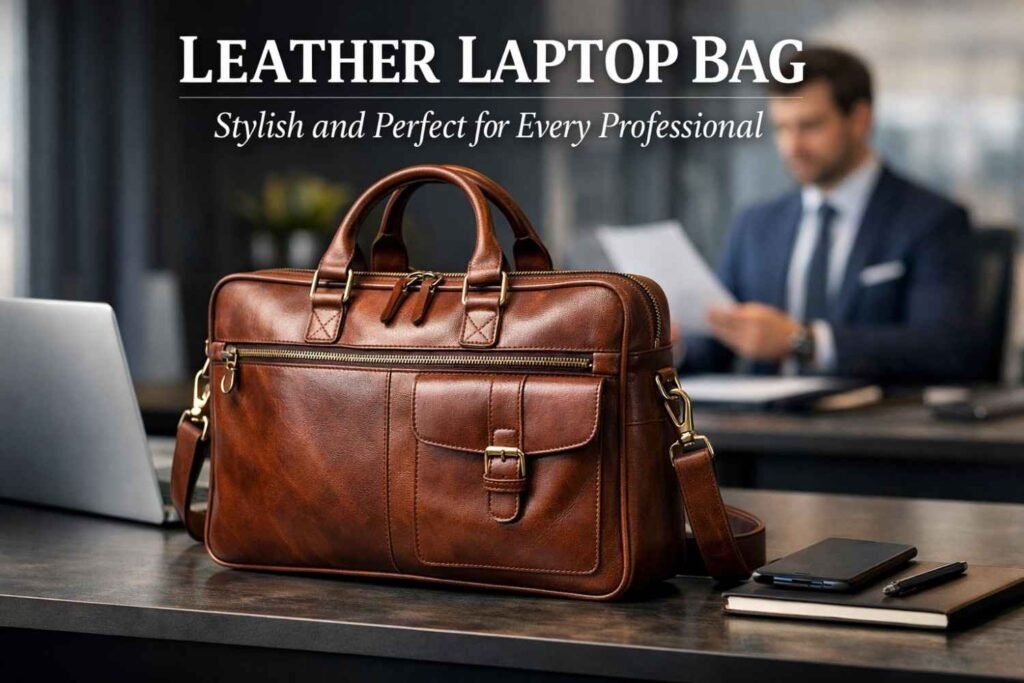 Leather Laptop Bag Stylish and Perfect for Every Professional