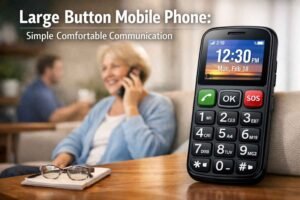Large Button Mobile Phone: Simple Comfortable Communication