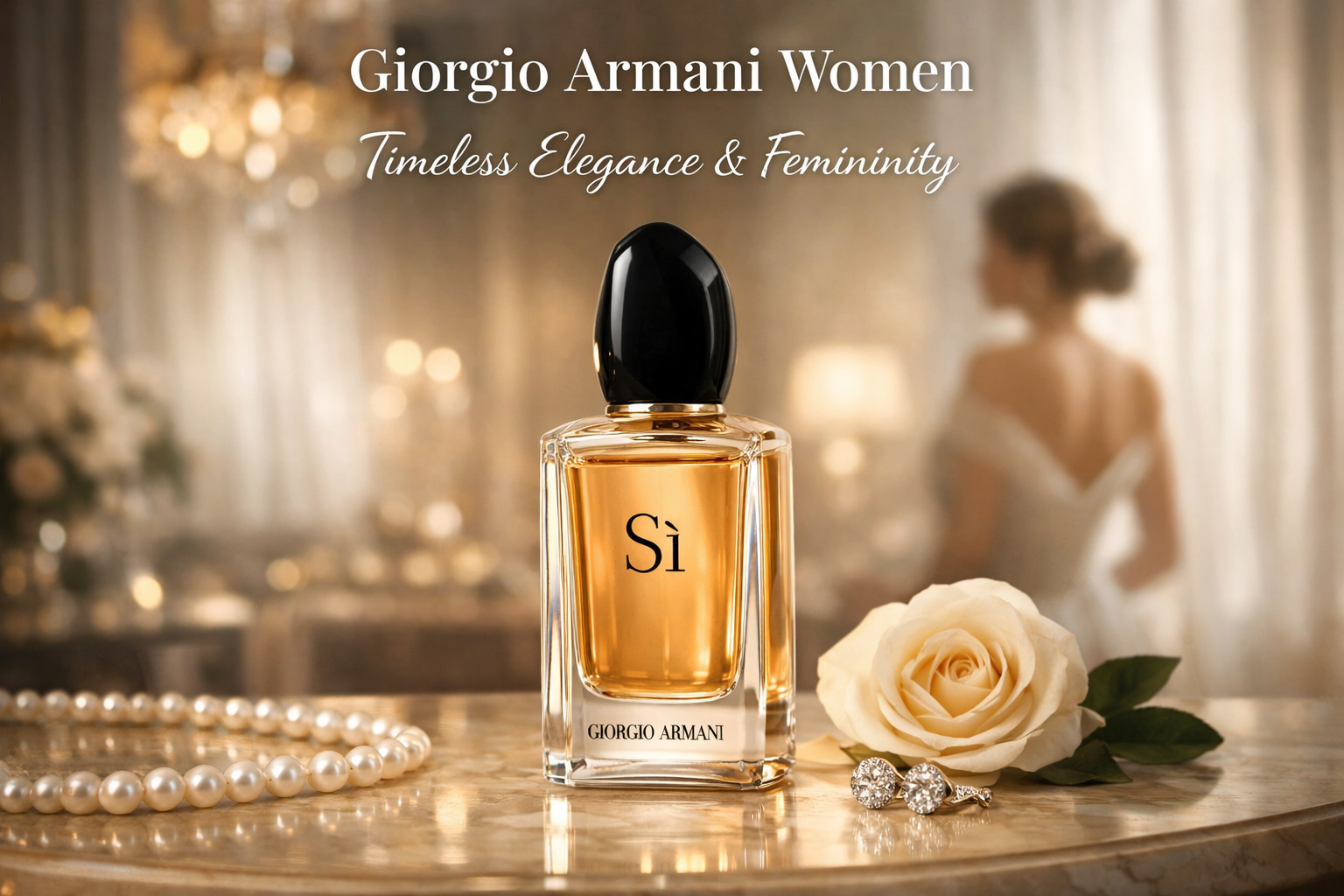 Perfume Giorgio Armani Women Timeless Elegance Femininity