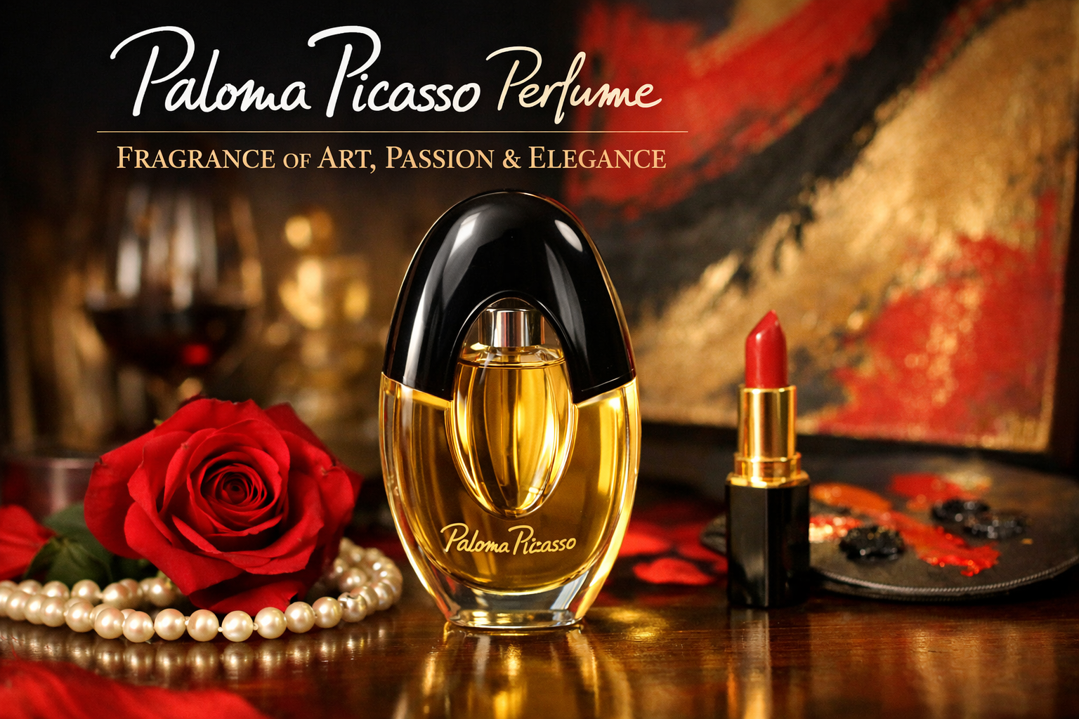 Paloma Picasso Perfume Fragrance of Art Passion & Elegance