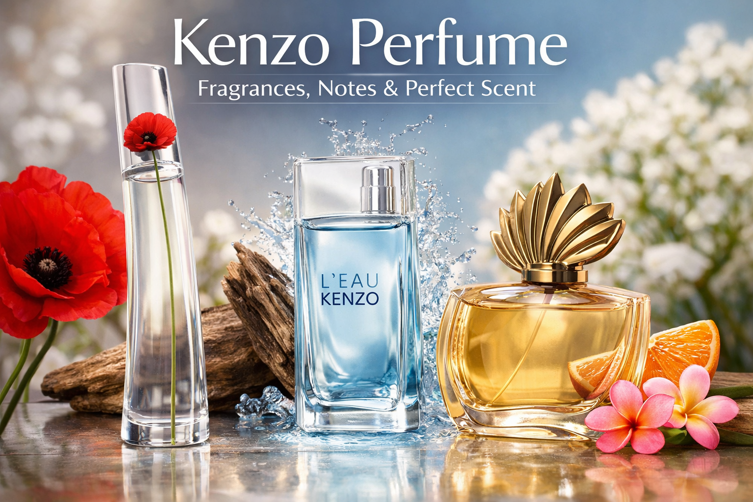 Kenzo Perfume Fragrances, Notes Perfect Scent