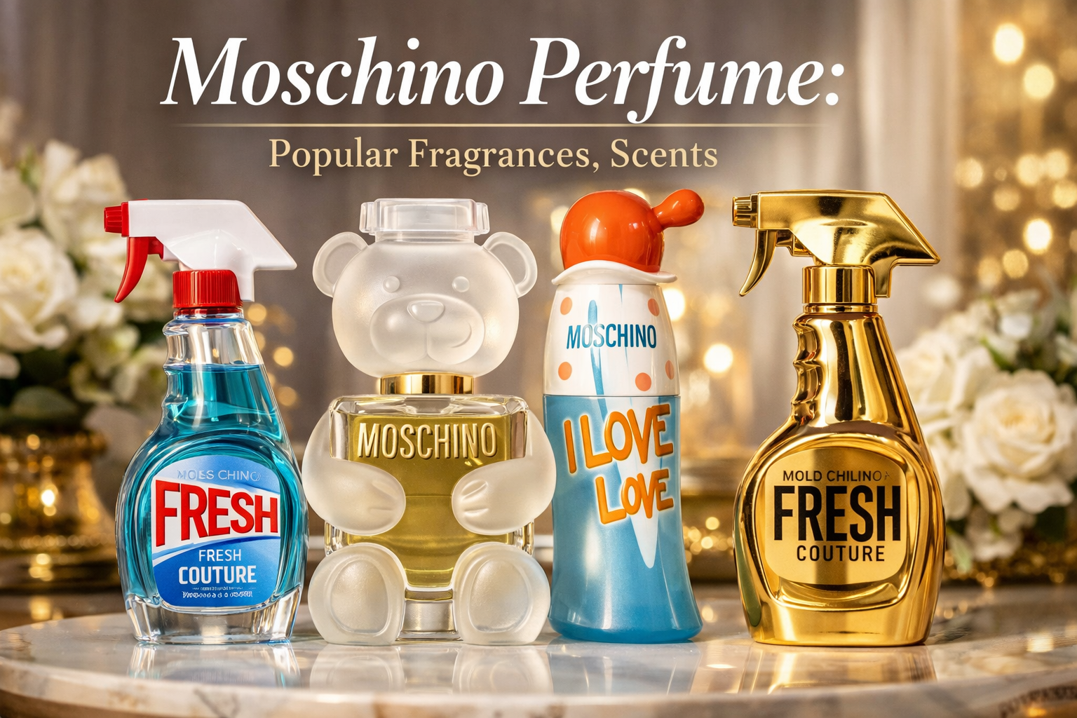 Moschino Perfume Popular Fragrances, Scents